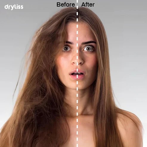 Dryliss™ AirLiss – 2 - in - 1 Hair Straightener with Blow - Dry Function & Ionic Technology - Dryliss® -  - 