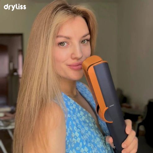 Dryliss™ AirLiss – 2 - in - 1 Hair Straightener with Blow - Dry Function & Ionic Technology - Dryliss® -  - 