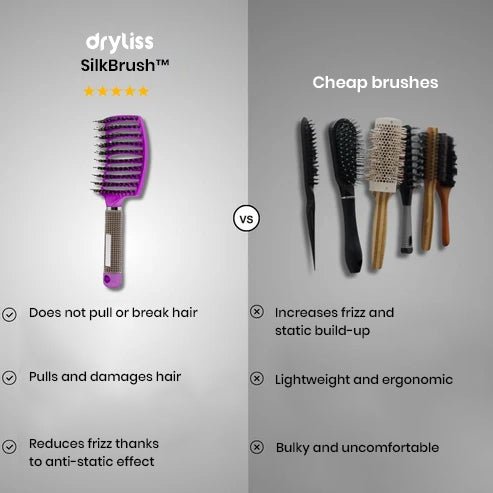 Dryliss™ - SilkBrush Hairbrush - Dryliss® -  - 